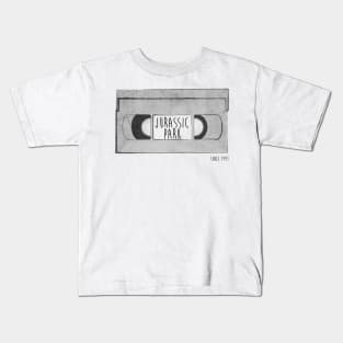 Jurassic Park VHS Kids T-Shirt